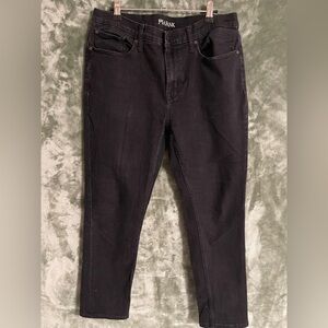 Jos. A. Bank Men's Dark Charcoal Slim Fit Tapered Jeans